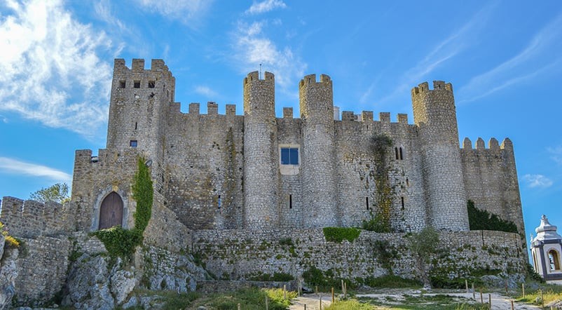Óbidos Castle in Portugal