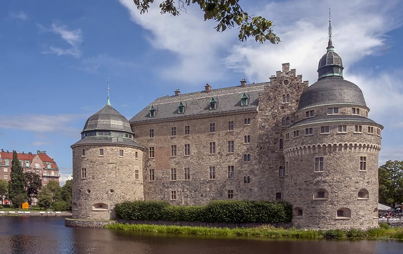 Örebro Castle in Sweden is one of the most incredible fortifications in Europe