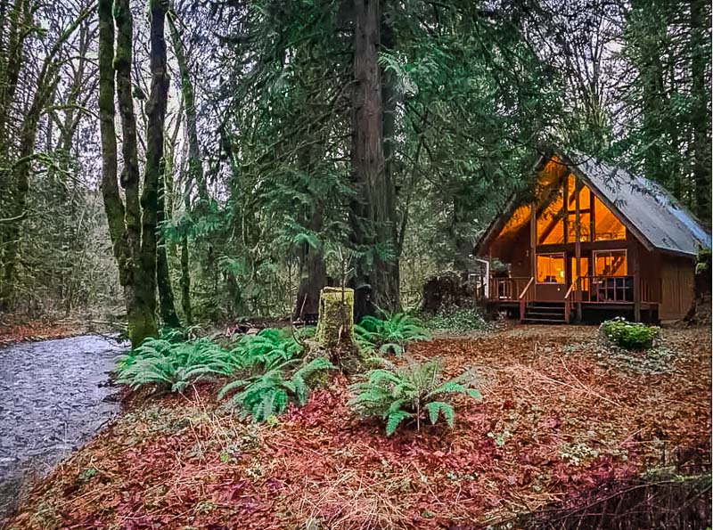 Beautiful A-Frame Cabin with cozy amenities