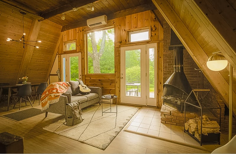 This home in Vermont is among the top cabins for rent in New England