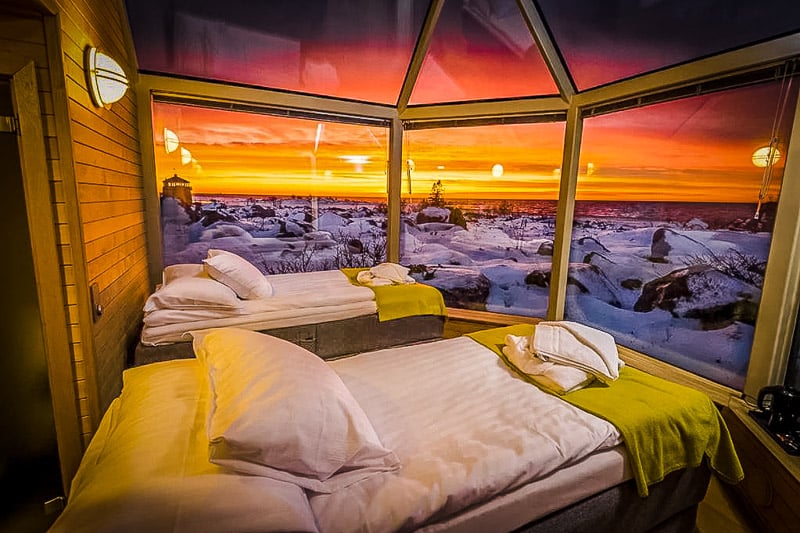 Cool Airbnb in the northern hemisphere of the world