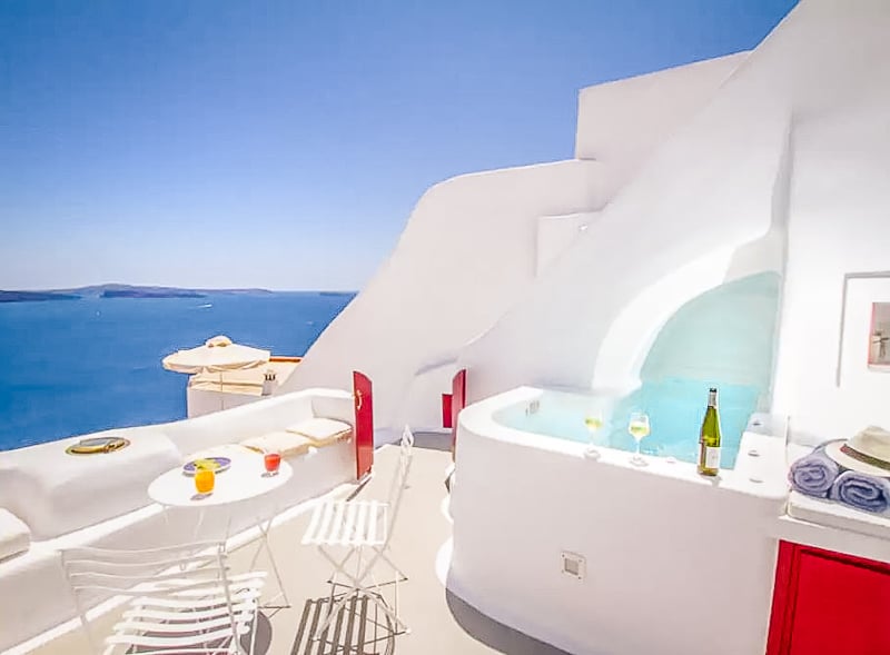 Cave House Airbnb rental in Santorini, Greece