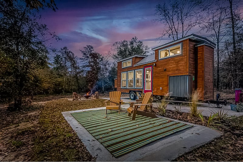 A tiny house vacation rental in the US like no other