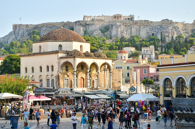 The Acropolis of Athens is one of the world's most beautiful ancient ruins.