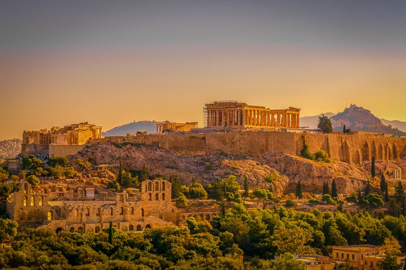 The Acropolis of Athens looks proudly over Greece's capital.