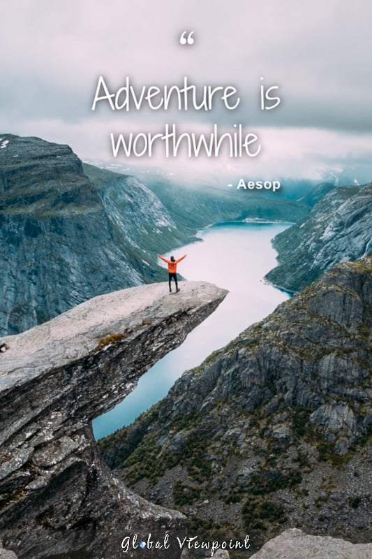 Adventure quotes like these always get me booking my next trip.