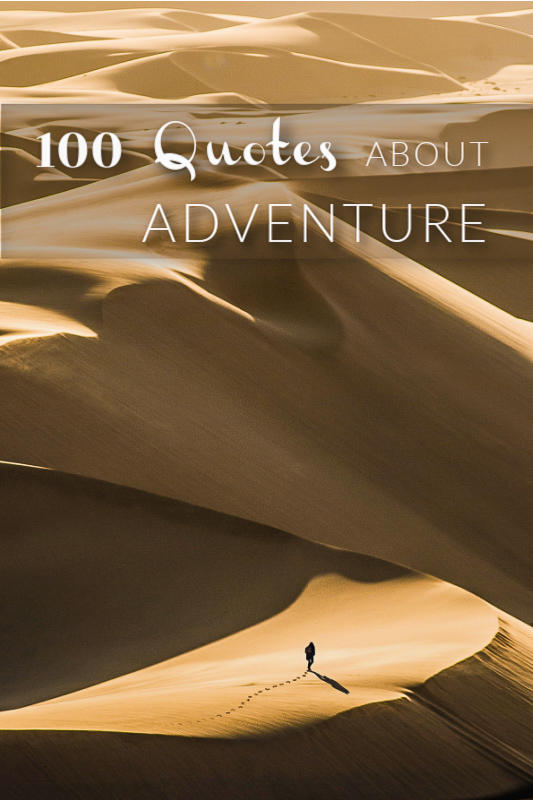 Adventuring quotes for all types of travelers.