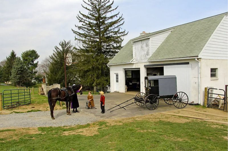 This unique accommodation in Amish country, Pennsylvania is one of the coolest vacation rentals in the USA.