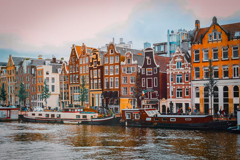 Amsterdam is among the top places to go with friends.