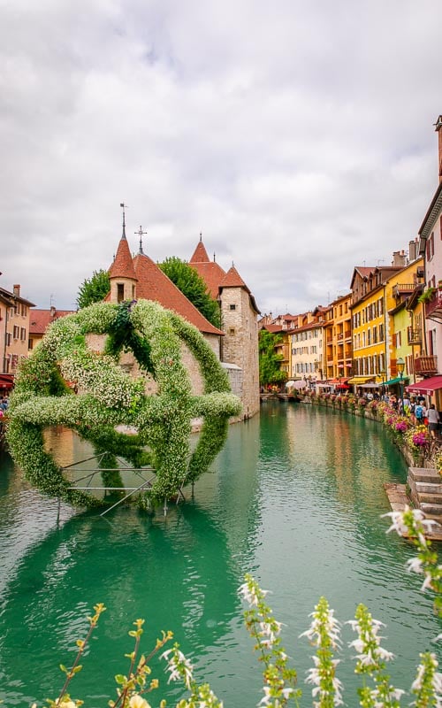 Visitors are drawn to Annecy's vibrant architecture and canal charm.