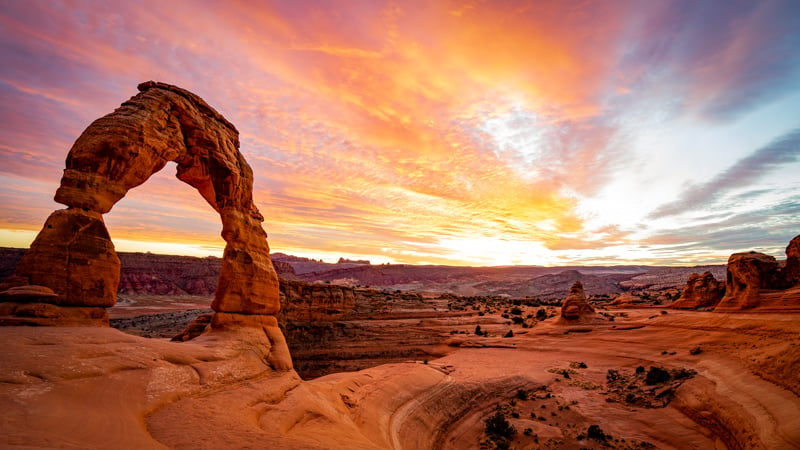 Arches National Park is a must-see place in the US when you're visiting Moab