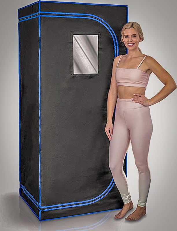 Portable infrared saunas are getting popular in the biohacking space