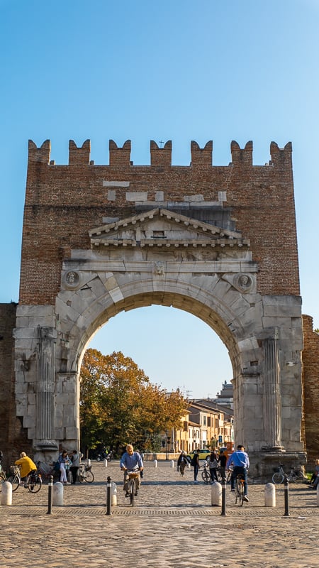 Augustus Arch in Rimini