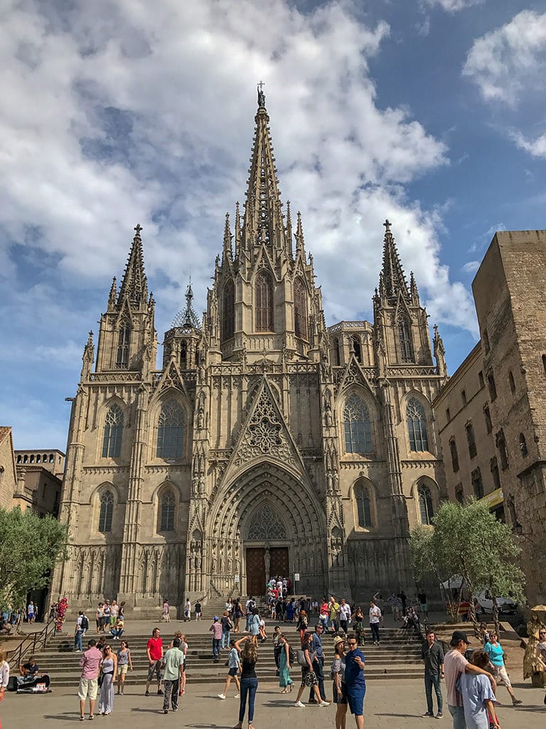 Barcelona Cathedral, long weekend itinerary in Barcelona