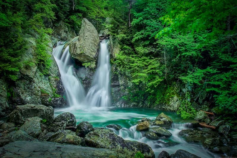 Bash Bish Falls is one of the best hidden gems in New England.