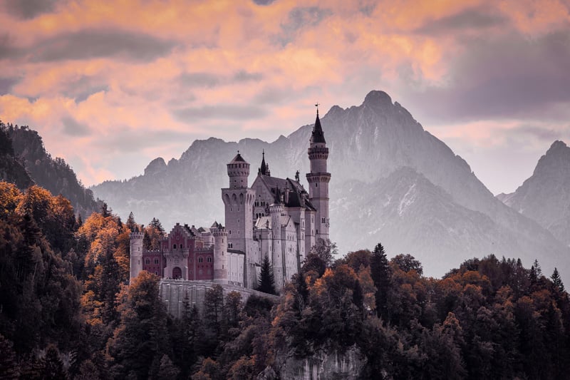 Bavaria is home to the most famous castles