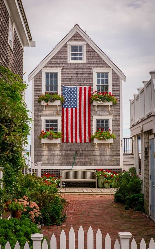 A classic Cape Cod home in Provincetown, Cape Cod.