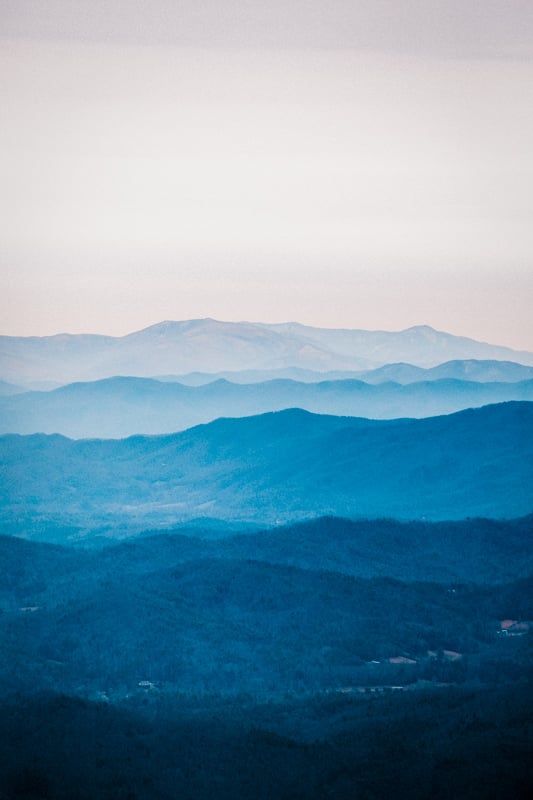 A forage into East America wouldn't be right without seeing the Blue Ridge Parkway