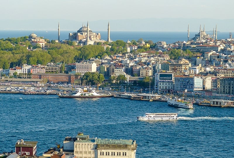 Bosphorus Boat Cruise in Istanbul, Turkey