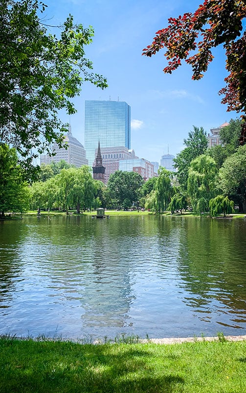 The Boston Public Garden is a must-see in the heart of Boston.