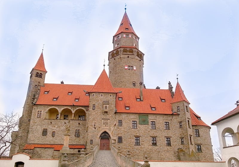 Bouzov Castle in the Czech Republic
