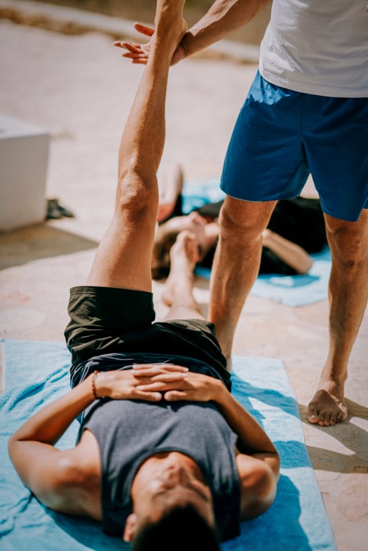 When paired with stretching, mindful breathwork can quickly boost recovery after a workout 