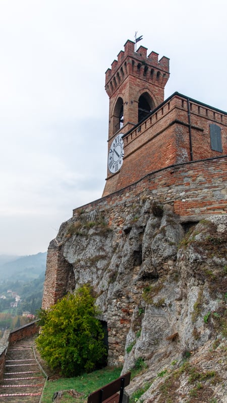 La Torre clocktower in Brisighella