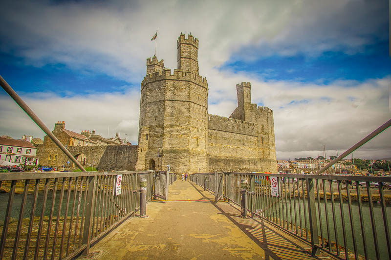 Caernarfon Castle is among the best North Wales Instagram spots.