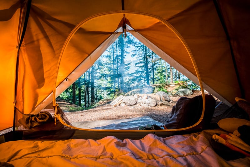 Camping in nature deserves its own bucket list