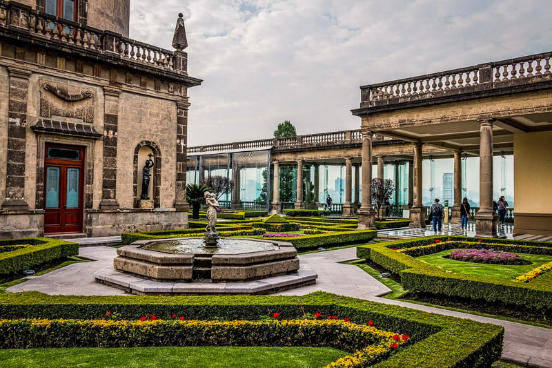 Chapultepec Castle is one of the coolest castles in North America