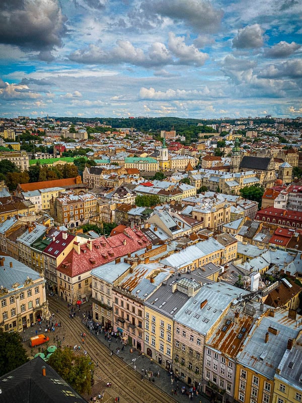 Lviv is top among the cheapest European cities to visit.