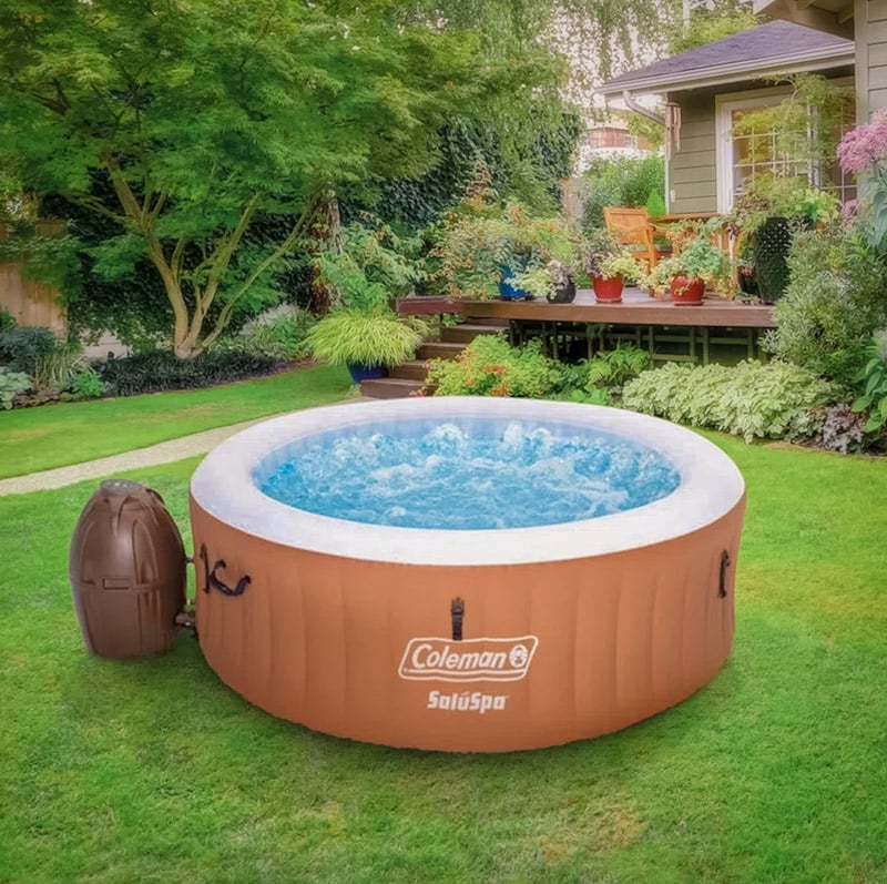 At home cold plunge that's perfect for groups