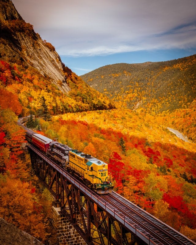 The White Mountains offers some of the prettiest fall colors in America.