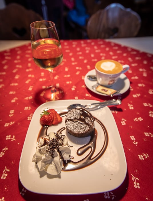 Dessert is the most important meal of the day in Rothenburg ob der Tauber, Germany.