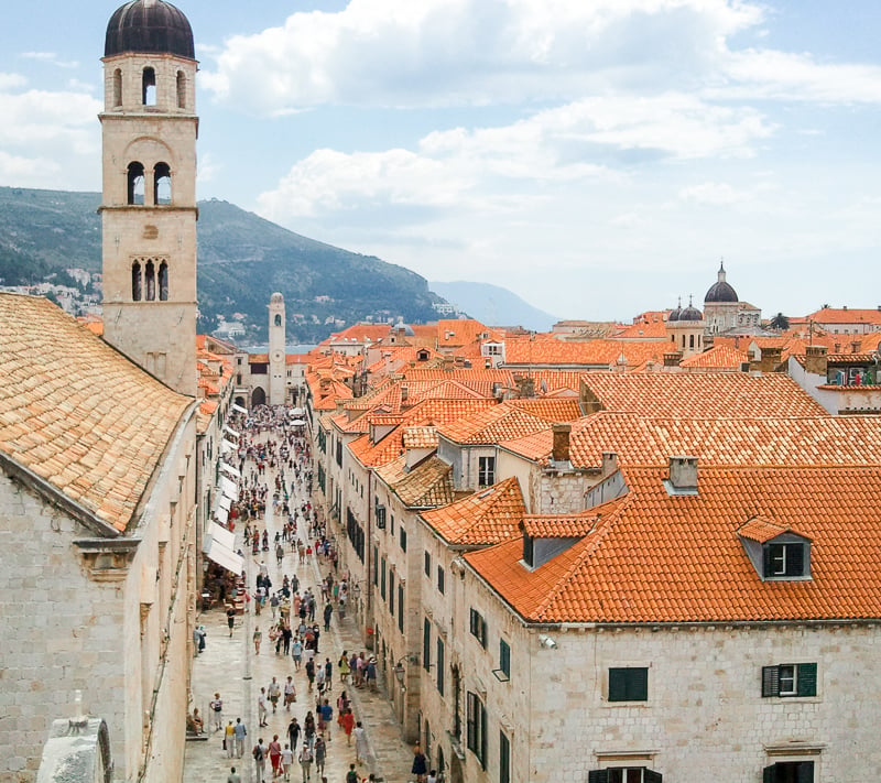 Dubrovnik is a beautiful city in Europe