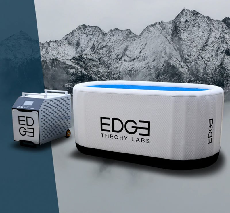 The Edge Tub is the best portable cold plunge.
