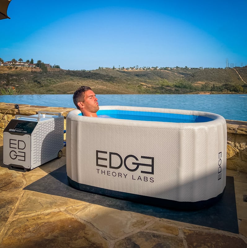 Cold plunge benefits are amplified when you're using the Edge Tub