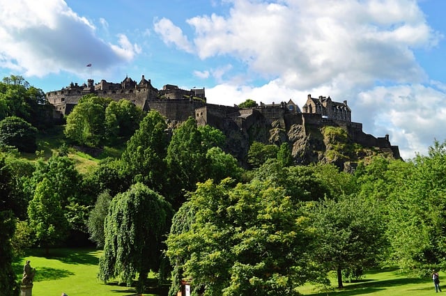 Edinburgh Castle is one of the most Instagrammable places in the UK.