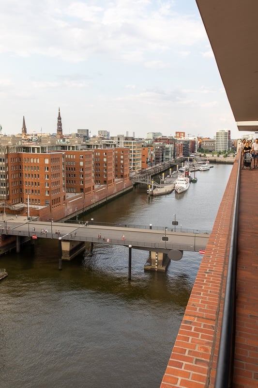 The Elbphilharmonie Plaza is among the top things to see and do in this Hamburg, Germany travel guide.