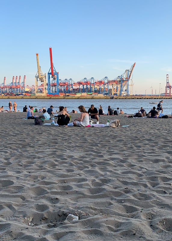 Hamburg’s stretch of beach (called the Elbstrand) doesn’t fit the image of your typical beach. Yet, it's still one of the best things to see and do in Hamburg, Germany.