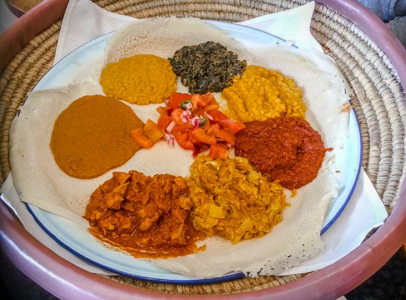Delicious Ethiopian and Eritrean-style dishes