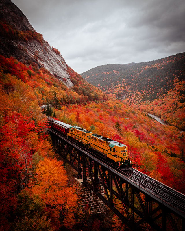 Fall foliage in New England is an absolutely epic experience