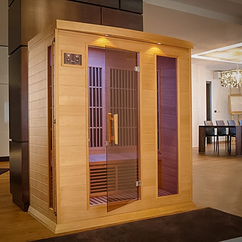 A low EMF far infrared sauna like no other