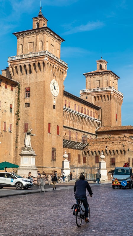 Ferrara is one of the best day trips from Bologna.