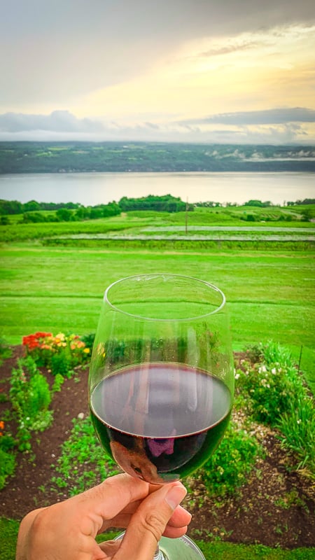 Sip on wine as you look out over the lakes, and you'll see why this is among the best hidden vacation spots in the USA.