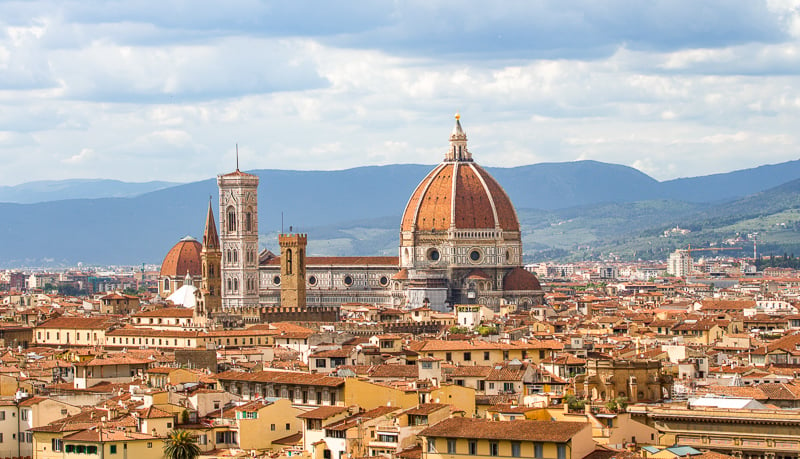 Also known as the Duomo di Firenze, the Florence Cathedral is the most iconic structure in Florence.