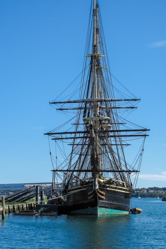 The Friendship of Salem is an iconic ship in Salem, Massachusetts.