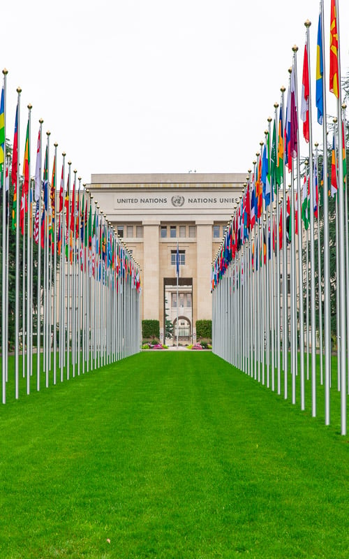 United Nations Office at Geneva, one of the coolest Switzerland destinations.