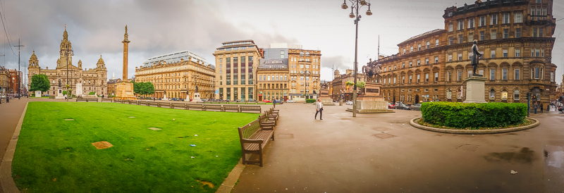 George Square in Glasgow is an Insta worthy sight in Scotland.