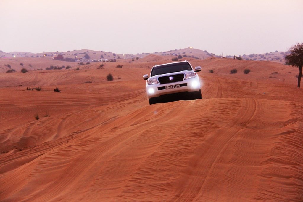 Renting a car is the best way to travel around Oman.